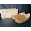 Image 2 : Pedoqu Men's Comfy Memory Foam Slippers/Loafer Shoes (Size 8) Camel - New in Box!