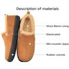 Image 5 : Pedoqu Men's Comfy Memory Foam Slippers/Loafer Shoes (Size 8) Camel - New in Box!