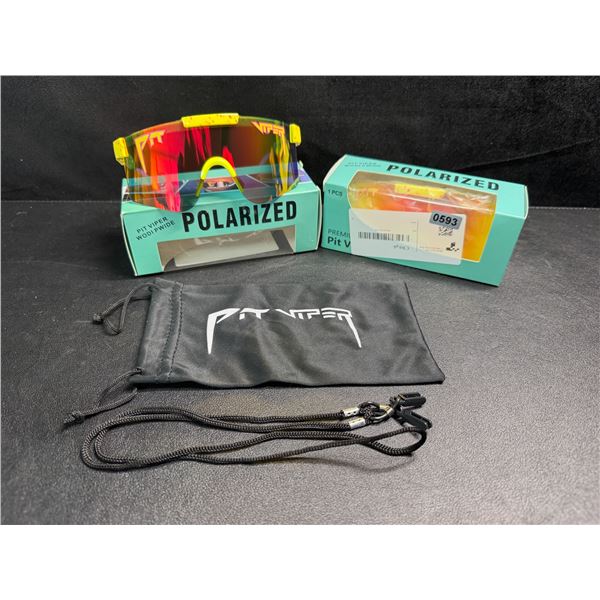 2 Pairs of Kids/Youth Pit Viper Polarized Sunglasses (For Ages 2-6yrs) - New