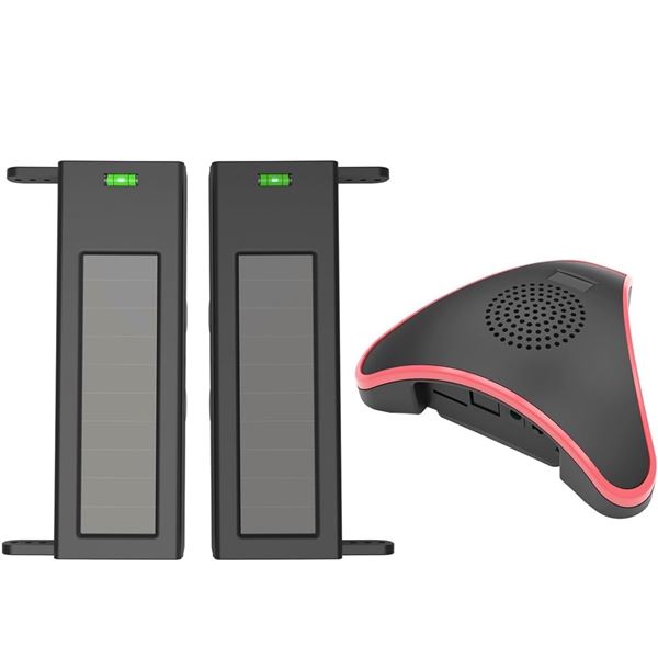 1 Wireless Solar Driveway Alarm System- 1/4 Mile Long Transmission Range - New