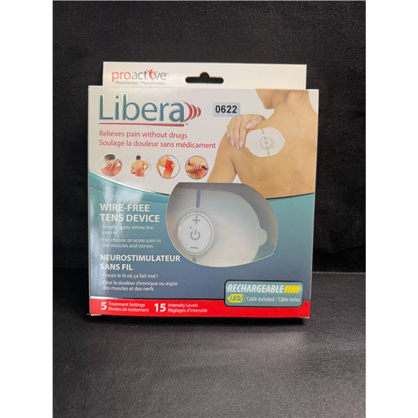 1 Libera Wire-Free Pain Relief TENS Machine - New