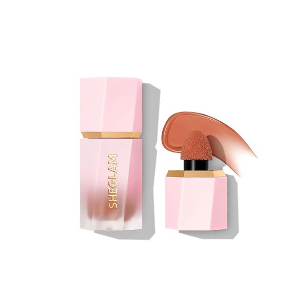 1 5.2ml Bottle of Sheglam Color Bloom Liquid Blush (Birthday Suit) - New