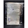 Image 3 : 1 2-Pack of Silk Draw String Dust Cover Bags - Size Large 50cmX40cm - New