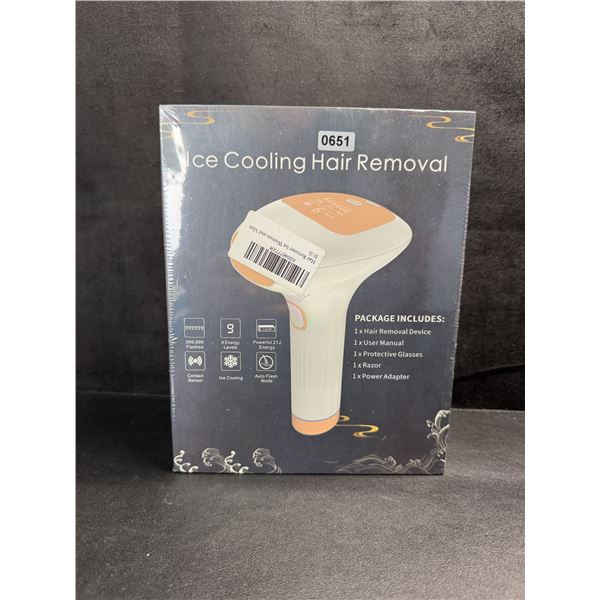 1 Ice Cooling IPL Laser Hair Removal Device - New