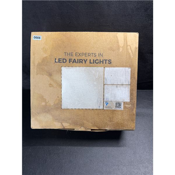 1 Box of Interior/Exterior LED String Bulb Lights - New