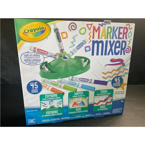 1 Crayola Marker Mixer Toy Set for Kids - New