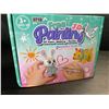 Image 1 : 1 DIY Paint/Wash/Recolor 3D Painting 9PC Animal Crafting Kit "Scribble-Scrubbies" - New