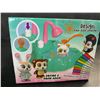 Image 4 : 1 DIY Paint/Wash/Recolor 3D Painting 9PC Animal Crafting Kit "Scribble-Scrubbies" - New