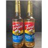 Image 1 : 2 Torani Classic Hazelnut Naturally Flavored Syrups; 750ml Each - BB: FEB 01/2027 - New