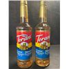 Image 1 : 2 Torani Classic Hazelnut Naturally Flavored Syrups; 750ml Each - BB: FEB 01/2027 - New
