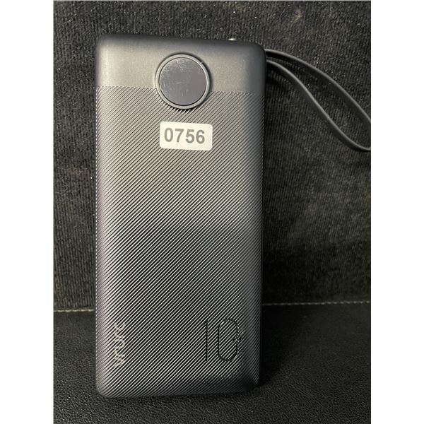 1 VRURC 10,000mAh Portable Power Bank/Charger w/ Built-In Charging Cords - No Box/Open Box