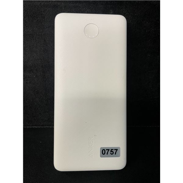 1 ANKER 20,000mAh Power Bank/Portable Charger - No Box - Powers On