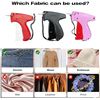 Image 5 : 1 Stitch Gun/Quick Fix Fabric Tagging Gun Tool Kit for Clothing - New