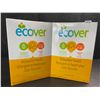 Image 1 : 2 Boxes of Ecover Natural Plant-Based Dishwasher Powder - Citrus - 1.36kg - New Sealed