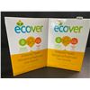 Image 1 : 2 Boxes of Ecover Natural Plant-Based Dishwasher Powder - Citrus - 1.36kg - New Sealed
