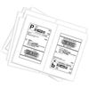 Image 1 : 150-Pack of Half-Sheet Shipping Labels (8.5" x 5.5" Size) - New Sealed