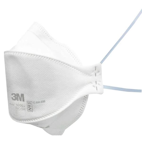 3 3-Packs of 3M Aura Particulate Respirator 9205+ N95 Masks (9 Masks Total) - New