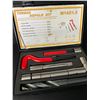 Image 5 : 15PC Thread Repair Tool Kit - Metric/SAE Thread Repair Kit - New