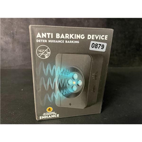 1 Anti-Barking Dog Device; Sonic Bark Control Device w/ 3 Adjustable Sensitivity Levels - New