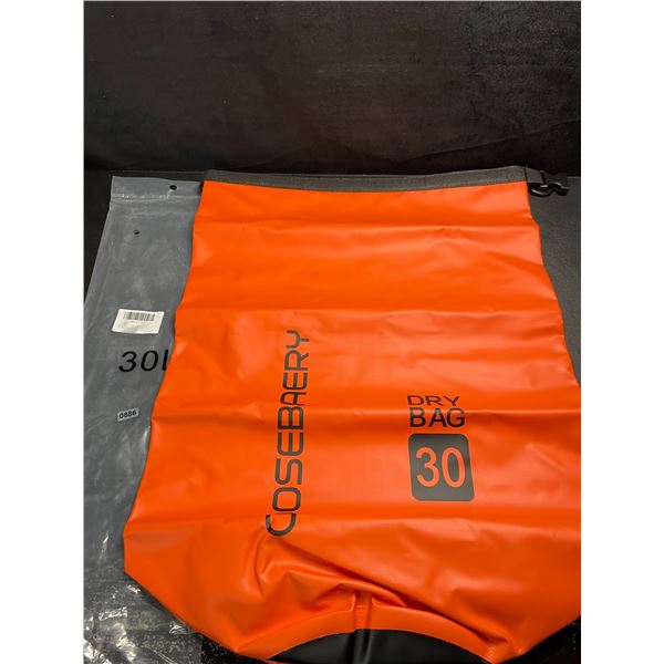 1 CoseBaery 30L Large Capacity Dry Bag/Waterproof Dry Bag - Orange - New