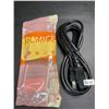 Image 3 : 1 Bicmice Standard PC/Monitor/TV Replacement Power Cord - 10-Feet Length - Black - New