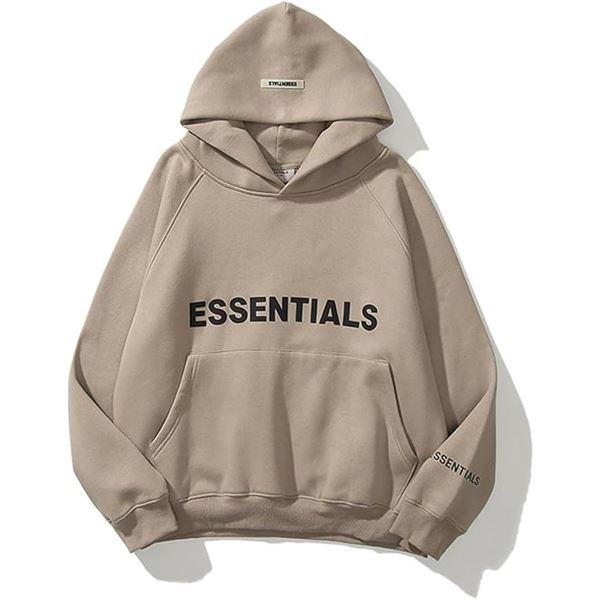 1 Essentials Adult Hoodie - Size XL (Unisex) Khaki Colour - Brand New