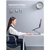 Image 6 : 1 Adjustable Laptop Stand/Portable Laptop Riser (for 10" to 17.3" Laptops) - Brand New