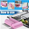 Image 2 : 6 Magic Cleaning Sponges/Damp Clean Duster Sponges for Hard to Reach Spots - New