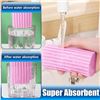 Image 4 : 6 Magic Cleaning Sponges/Damp Clean Duster Sponges for Hard to Reach Spots - New