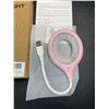 Image 2 : 3 USB Smart Voice Control Night Lights - Pink - Brand New