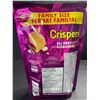 Image 3 : 4 Bags of Crispers Baked Snacks; Family Size Bags - All Dressed - 240g Each - BB: JL 27/2025