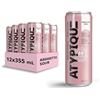 Image 1 : 1 Case of ATYPIQUE Non-Alcoholic Cocktail Drinks; Amaretto Sour - 12 x 355ml Cans - New