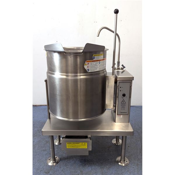 Cleveland KET20T 20 Gallon Electric Tilting Steam Kettle |6044/R3
