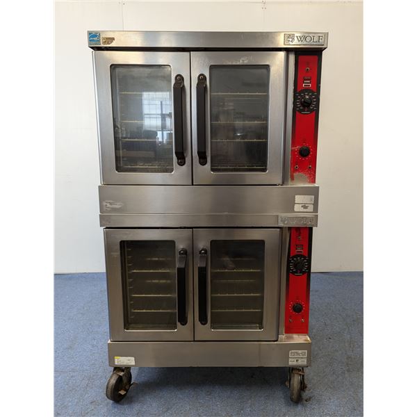 Wolf WKGD-11DI Double Deck Gas Convection Ovens |4843/R4