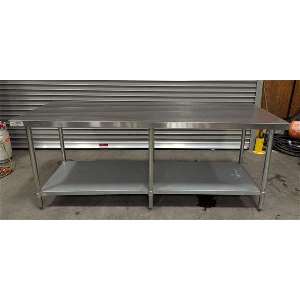 84" x 30" Stainless Steel Work Table |Int2/L9