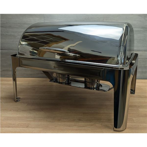 9L Chafing Dish with Roll Top Cover, Omcan 41821 |ML2-2