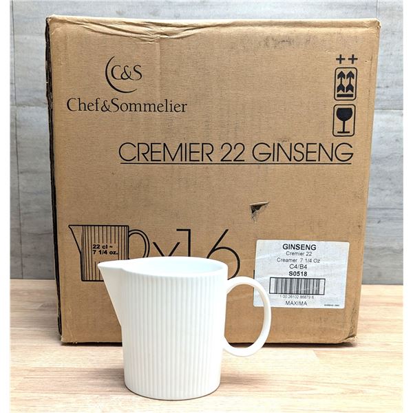 Ginseng 7-1/4 oz Creamer, Chef & Sommelier S0518 - Lot of 16 |L4-4
