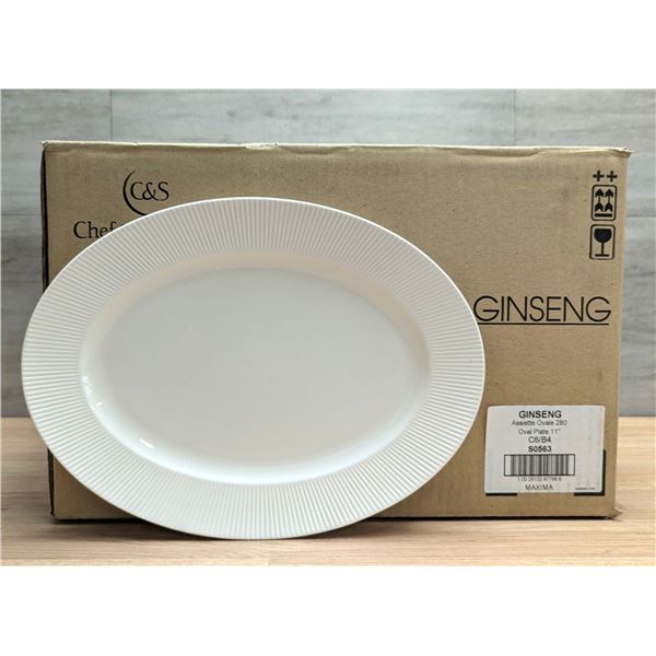 Ginseng 11" Oval Platters, Chef & Sommelier S0563 - Lot of 24 |L6-1