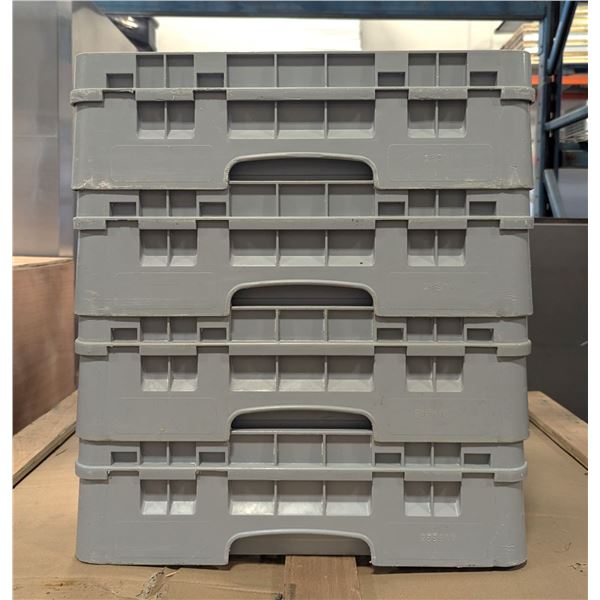 Cambro 25S318 25-Compartment Glass Racks - Lot of 4 |L9-2