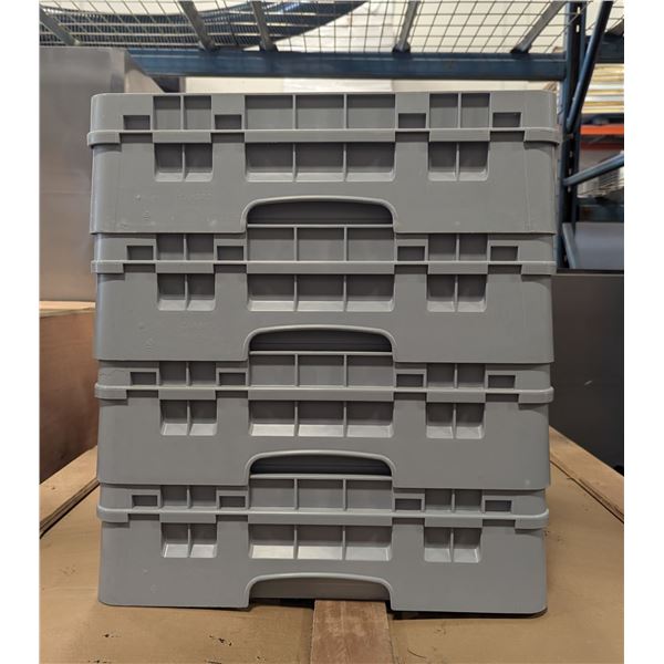 Cambro 25S418 25-Compartment Glass Racks - Lot of 4 |L9-2