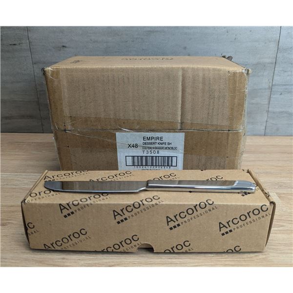 Empire Dessert Knives, Arcoroc T3508 - Lot of 48 |L6CR3