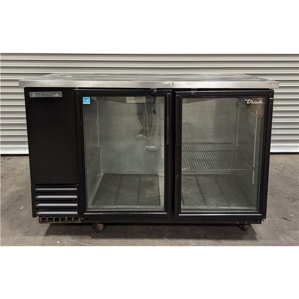 True TBB-2G-HC-LD 59" Double Glass Door Back Bar Cooler |4064/R8