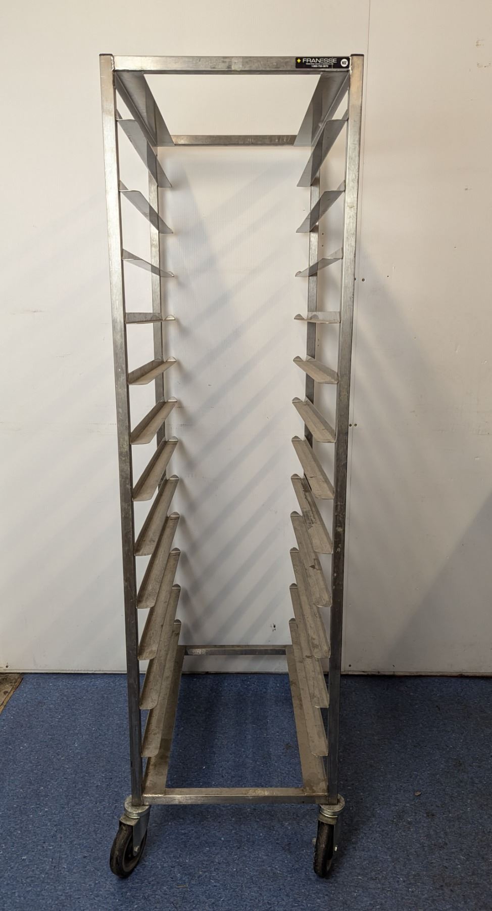 Custom Mobile slanted 12 Slide Rack |RC2/R9