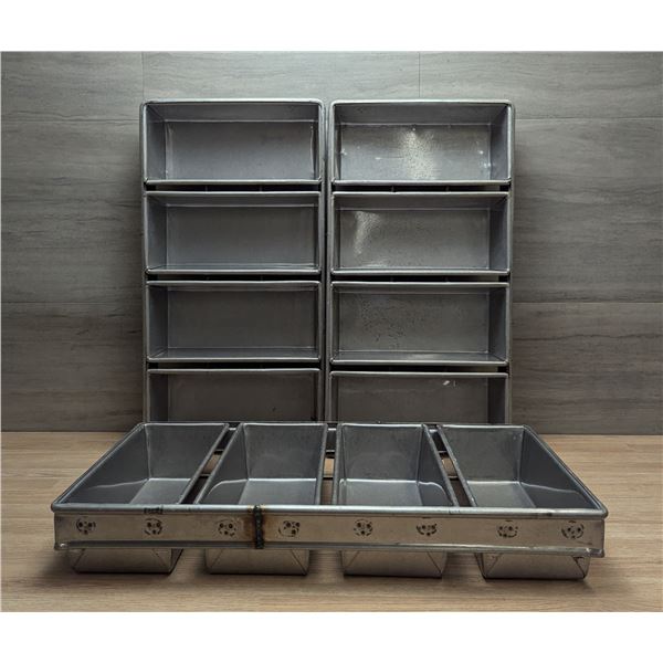 Lockwood 4 Strap Loaf Pans - Lot of 3 |RC9/Ft2
