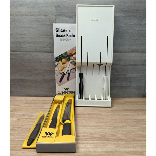 Knives & Knife Holder - Lot of 6pcs |MT4/FtD