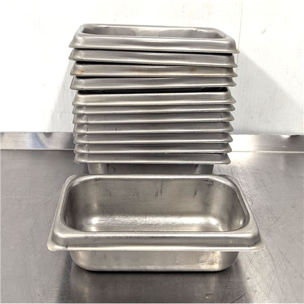 1/9 Size Stainless Inserts, 2" Deep - Lot of 12 |RB28/FtB