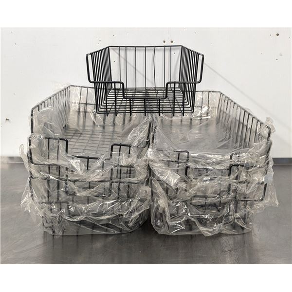 Rectangular Wire Baskets - Lot of 9 |RC22/FtG