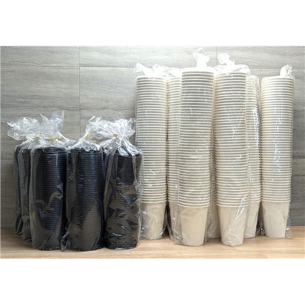 Paper Cups & Lids - Lot of  |RT3/MC2