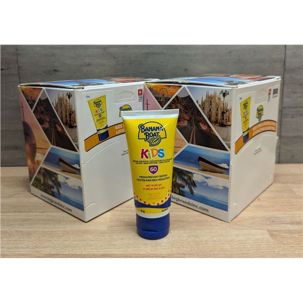 Banana Boat Kids Sunscreen Lotion SPF 60, 90ml - Lot of 20 (2 Cases) |AR