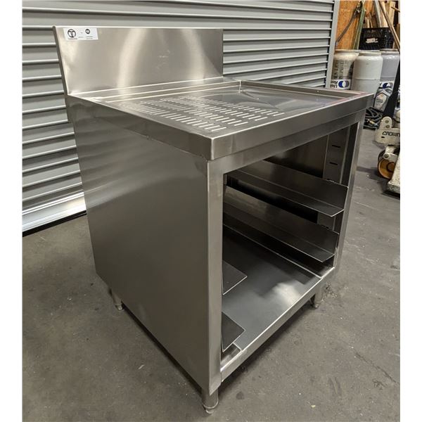 Tarrison 24" Stainless Steel Glass Rack Storage |Tarr2/LBD